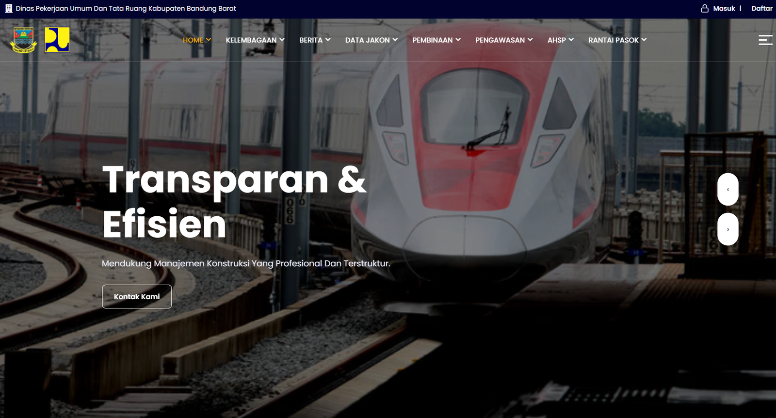 Pembaharuan Aplikasi SIPJAKI internal DPUTR Kabupaten Bandung Barat