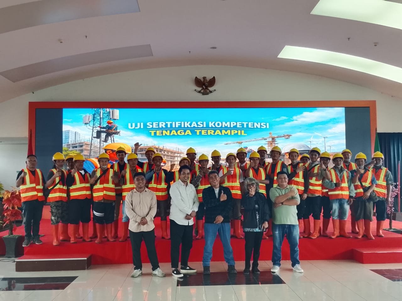 Bimbingan Teknis Tenaga Kerja Konstruksi di Gedung B Komplek Pemda Kabupaten Bandung Barat