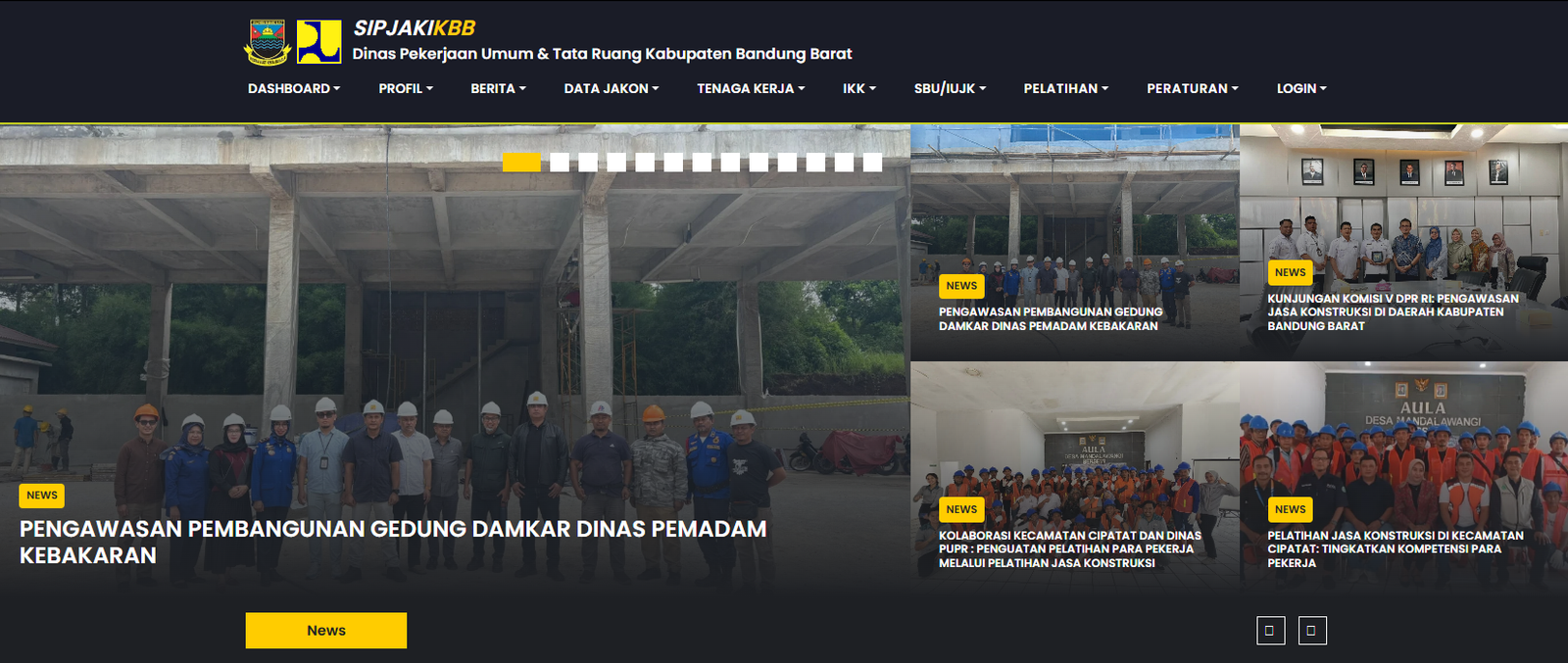 Dinas Pekerjaan Umum dan Tata Ruang Kabupaten Bandung Barat Luncurkan Sistem Informasi Pembina Jasa Konstruksi untuk Meningkatkan Transparansi dan Efisiensi